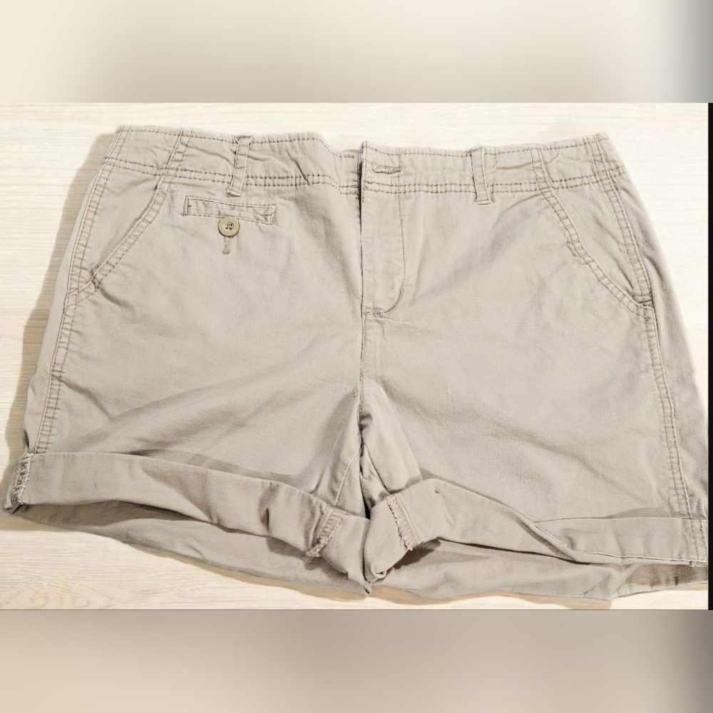 Faded Glory Women's Tan Cargo Shorts